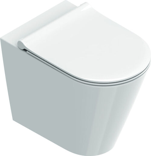 Vaso a pavimento Catalano Zero rimless Bianco Cleaneffekt