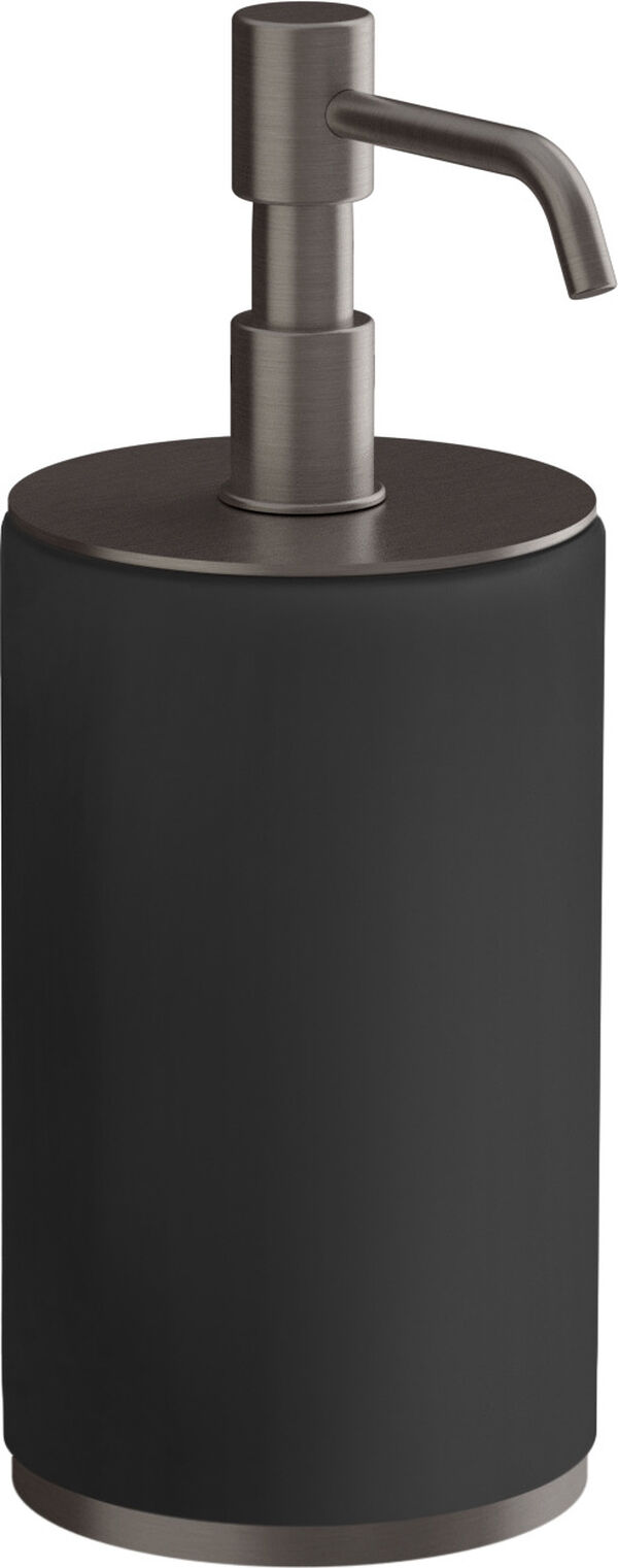 Seifenspender Gessi Habito Black metal brushed image number 0