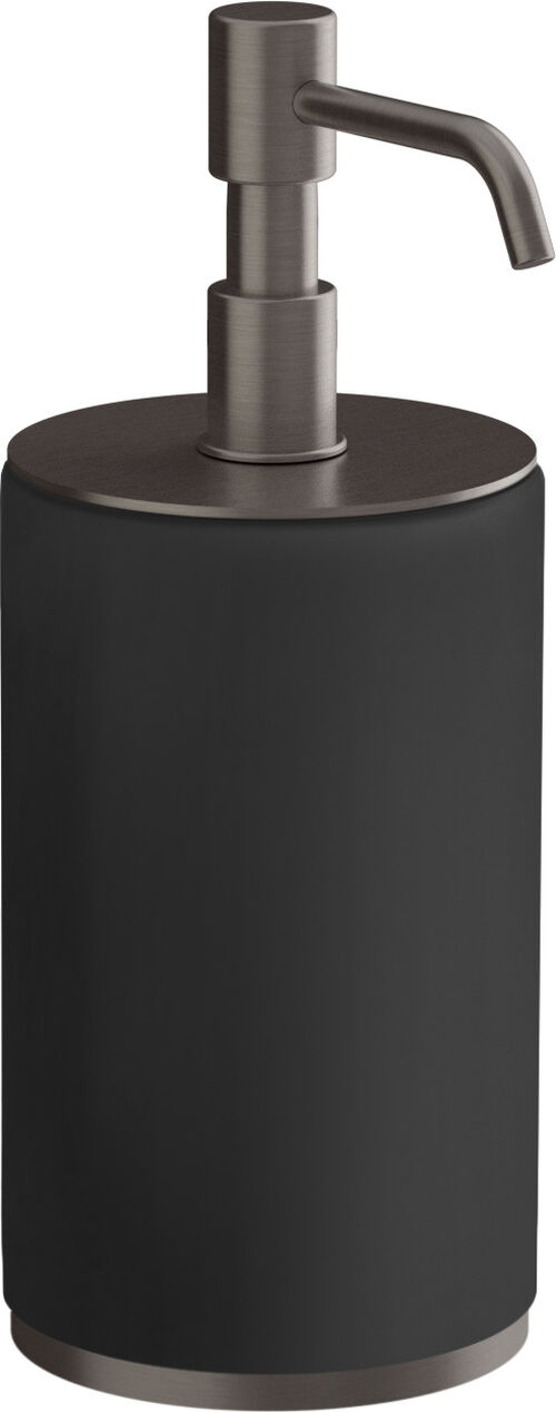 Seifenspender Gessi Habito Black metal brushed Seifenspender Gessi Habito Black metal brushed