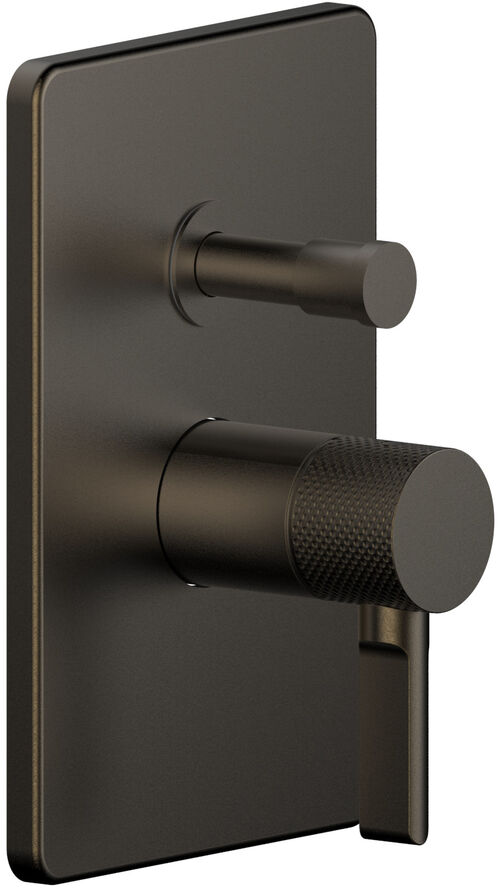 Bademischer-Endmontageset Gessi Inciso ½" Aged bronze