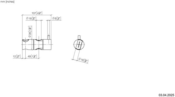 Schieber Dornbracht Tara Schwarz matt image number 1