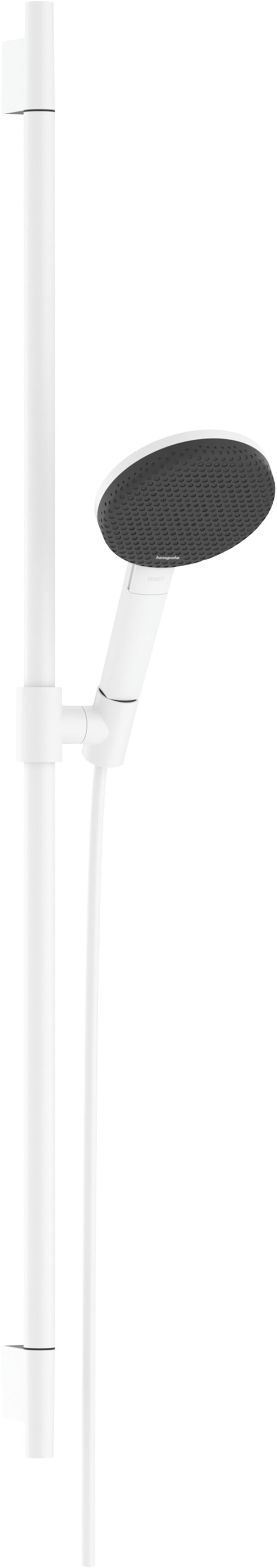 Handbrausegarnitur Hansgrohe Raindance Alive Select S EcoSmart Weiss matt image number 0