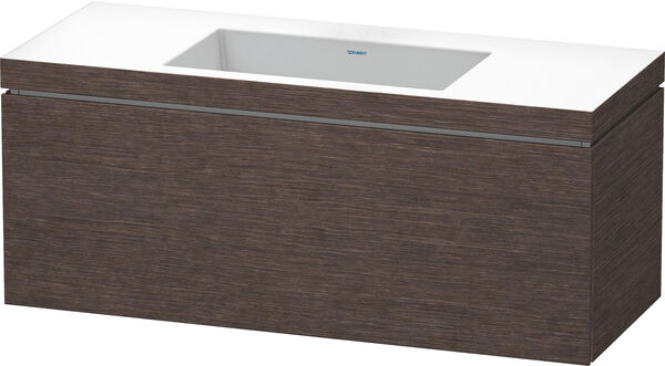 Combinazione lavabo Duravit Vero Air, in legno impiallacciato, larghezza 120 cm, altezza 50 cm, image number 0