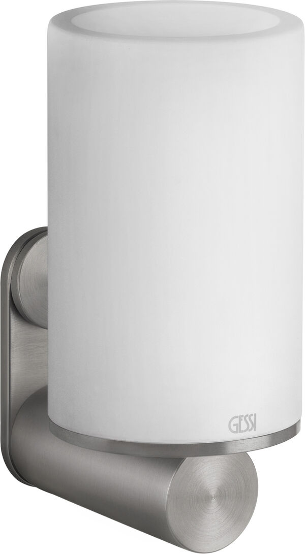 Porte-verre Gessi 316 Steel brushed Flessa image number 0