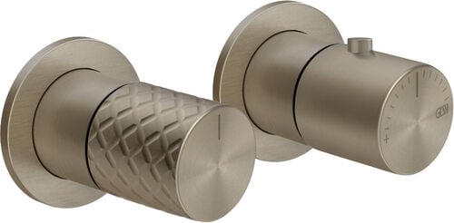 Miscelatore doccia-set di montaggio finale Gessi Habito Finox Intreccio