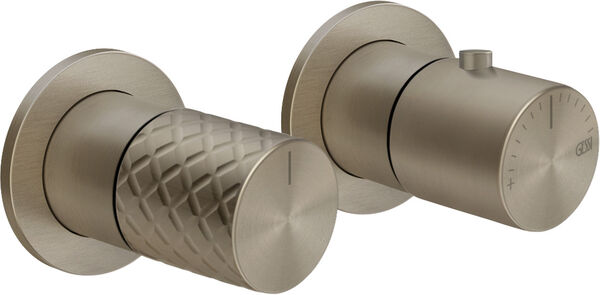 Miscelatore doccia-set di montaggio finale Gessi Habito, termostato, 3 vie, cartuccia, volume image number 0