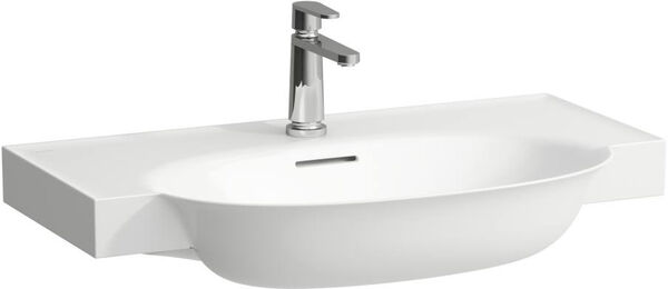 Waschtisch Laufen New Classic 80 x 48 cm Weiss Cleaneffekt image number 0