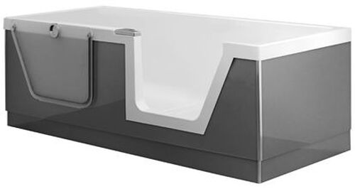 Badewanne Duscholux Step-in Pure 160 x 75 cm Weiss