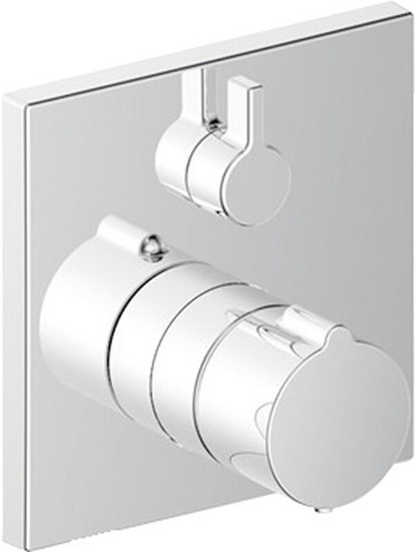 Duschenmischer-Endmontageset KWC Thermostat chromeline image number 0