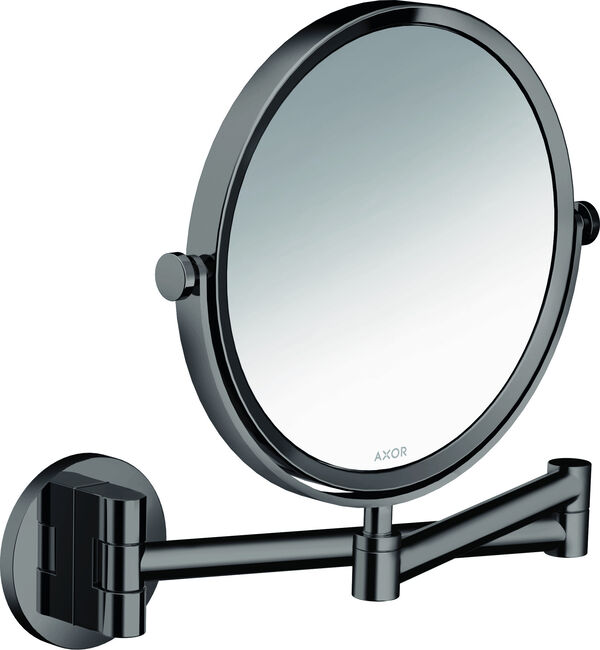 Miroir de rasage Axor Universal Circular Polished black chrom image number 0