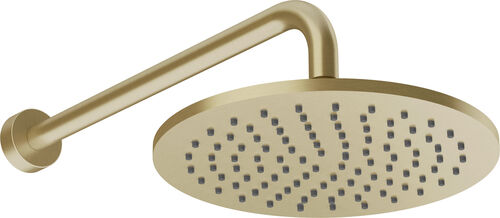 Regenbrause Gessi &frac12;" Brushed brass