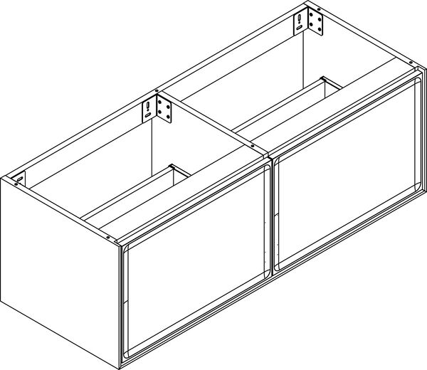 Meuble sous-lavabo Alterna elena plus Blanc image number 0