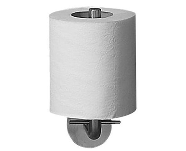 Porte-papier de r&eacute;serve U.S.W. D Line Acier inoxydable brillant image number 0