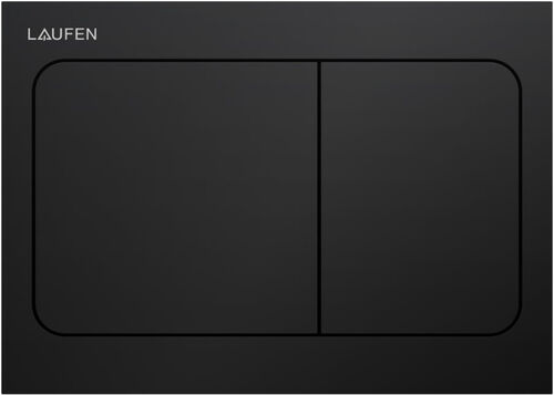 Betätigungsplatte Laufen Ineo Air schwarz matt