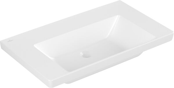 Waschtisch Villeroy & Boch Subway 3.0 80 x 47 cm Stone white matt Cleaneffekt image number 0
