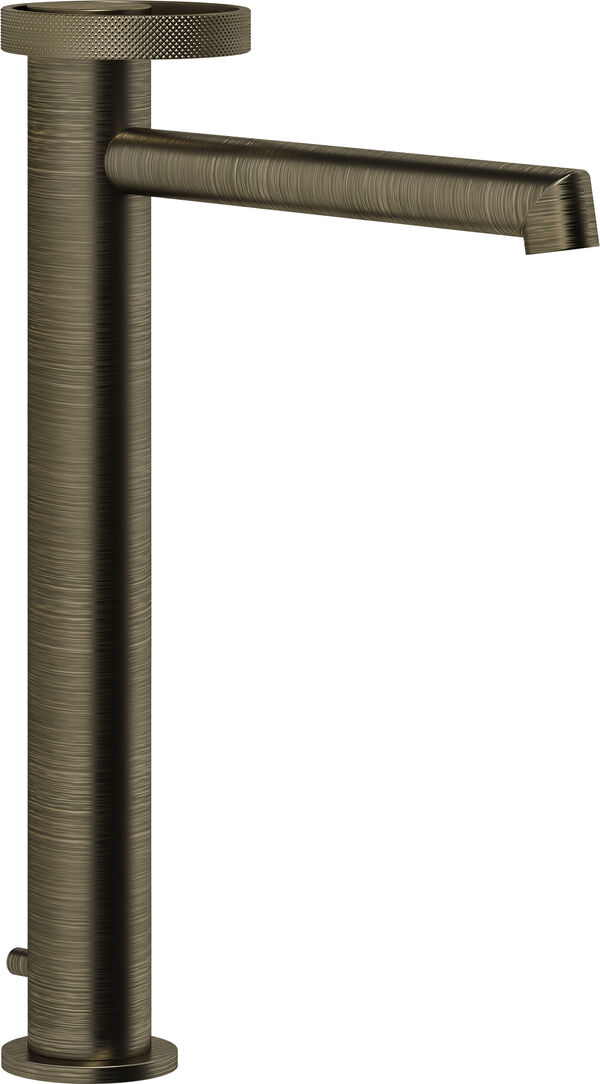Einlochmischer Gessi Anello aged bronze image number 0