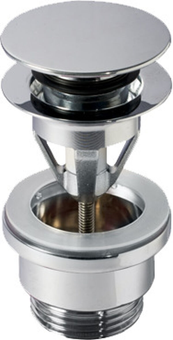 Piletta di scarico Catalano push-open 1¼", per lavabi con troppopieno  image number 0