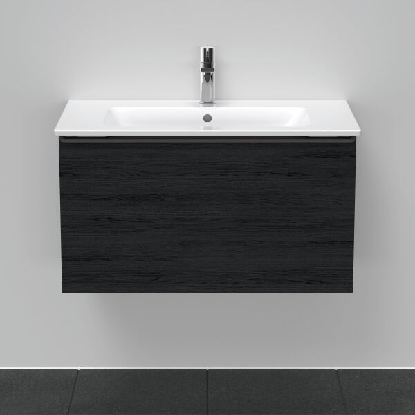 Meuble sous-lavabo Duravit D-Neo Ch&ecirc;ne noir image number 2