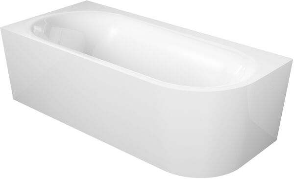 Vasca da bagno Schmidlin Sella Shape Left, 185 x 85 cm, con riempimento Multiplex Trio MT3, image number 0