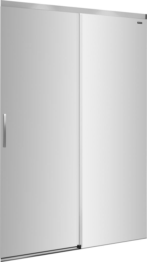 Porte coulissante Duscholux Bella Vita 3 Plus argent éloxé Verre clair CareTec Pro image number 0
