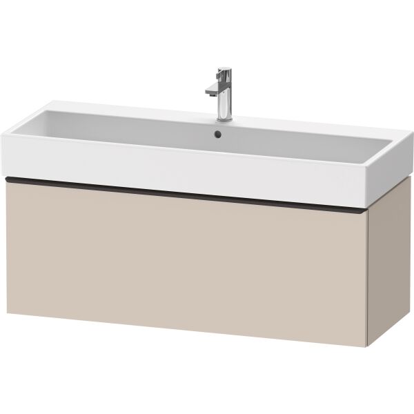 Armadio sottolavabo Duravit D-Neo taupe opaco image number 1