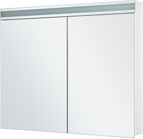 Armadio a specchio Keller Avance New LED, larghezza 80 cm, altezza 75,8 cm, profondità 12,5 cm, 2 image number 0