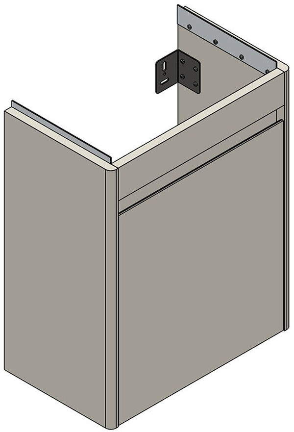 Meuble sous-lavabo Alterna pro S Abano esh anthrazit image number 0