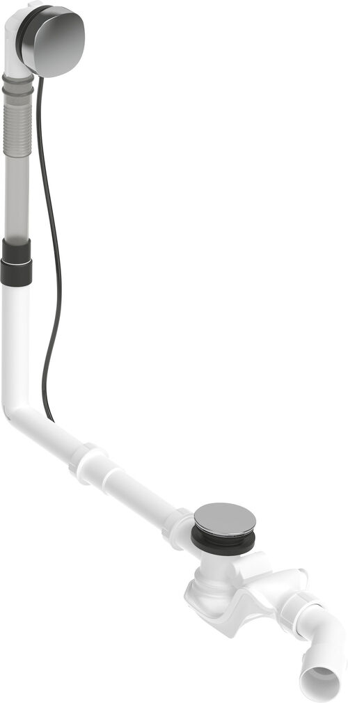 Wannengarnitur Duravit, Ab- und &Uuml;berlauf-Set Verchromt