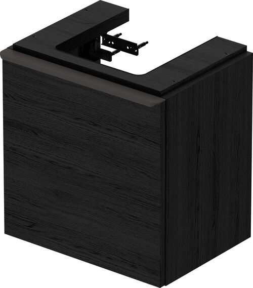 Armadio sottolavabo Duravit D-Neo rovere nero