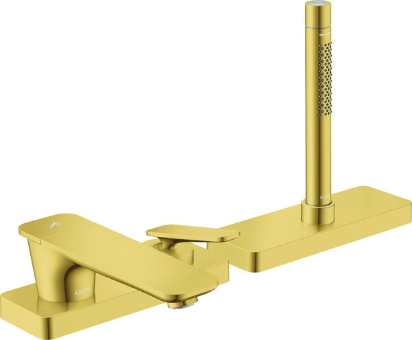 Batteria di riempimento per vasca da bagno Axor Citterio C, 3-Loch polished gold optic Standard image number 0