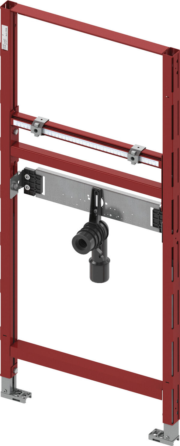 Waschtischelement Tece Profil Höhe 112-120 cm, Breite 50 cm Montagerahmen Ablaufbogenhalter image number 0