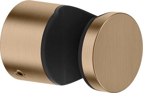 Supporto per doccia a mano Gessi Warm steel brushed