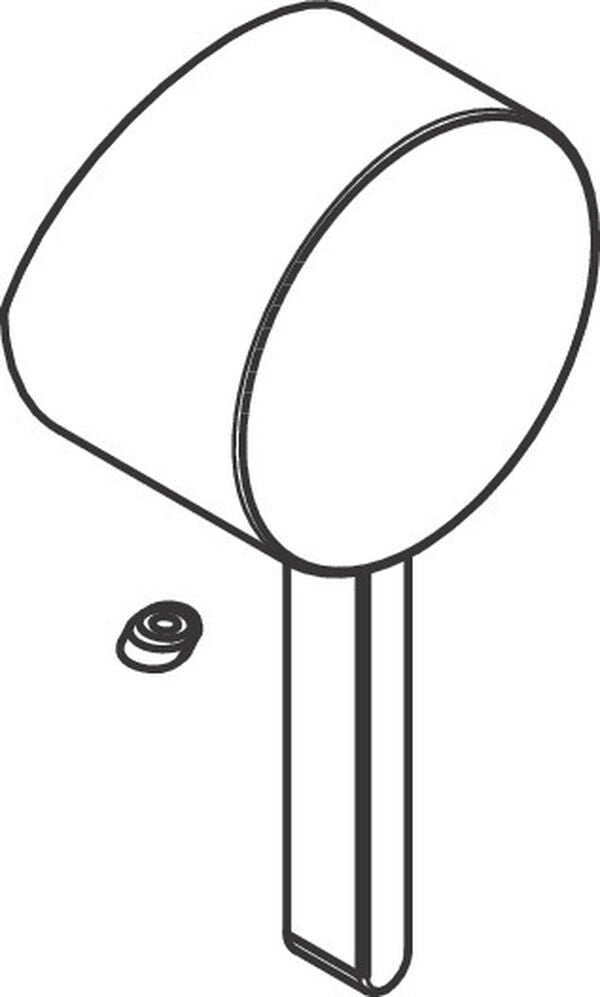 Levier de commande Hansgrohe Finoris Chromé image number 0