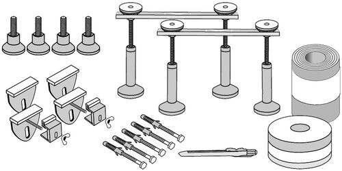 Set d'isolazione fonica Hafner Iso-Set
