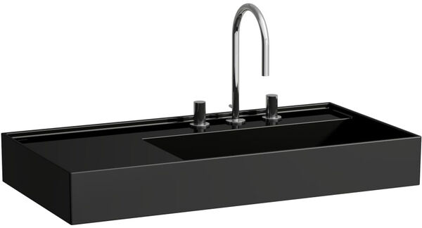Waschtisch Laufen Kartell 90 x 46 cm Schwarz image number 0