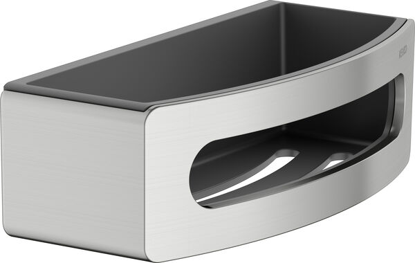 Schwammhalter Keuco Elegance Edelstahl finish Kunststoffeinsatz anthrazit image number 0