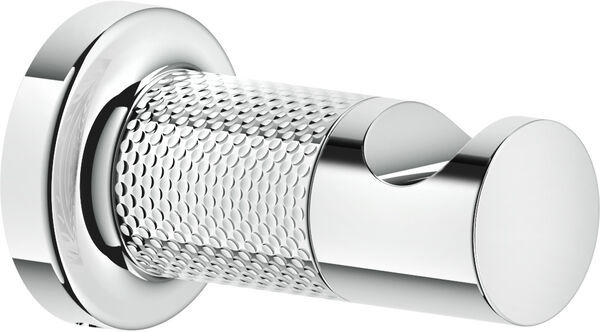 Gancio porta-abiti Gessi Inciso, s 6,9 cm, rosetta rotonda image number 0