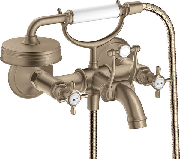 Batterie de bain Axor Montreux Brushed nickel image number 0
