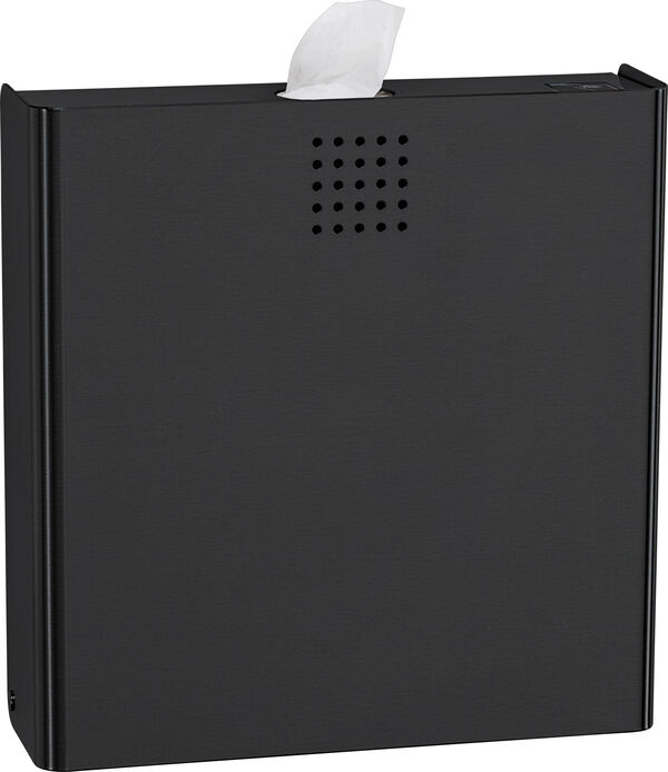 Combinazione igienica One Dark Passion, acciaio inossidabile, contenitore  ribaltabile con image number 0