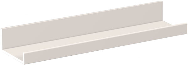 Ablage Alape Assist, 400 x 100 x 50 mm, Aluminium pulverbeschichtet, rechteckig, Wandmontage, image number 0