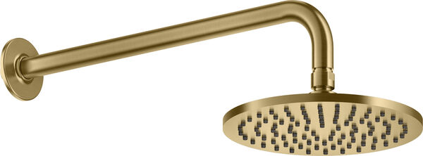 Regenbrause Gessi Inciso ½" Brushed brass image number 0