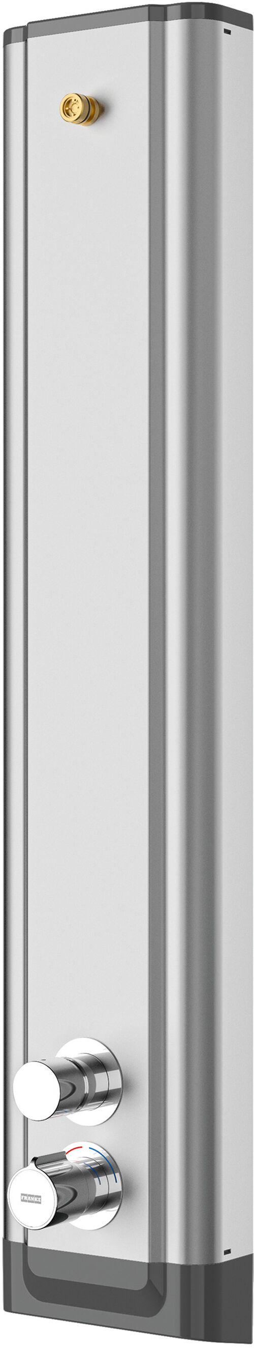 Panneau de douche KWC F5ST2020 Acier inoxydable brillant