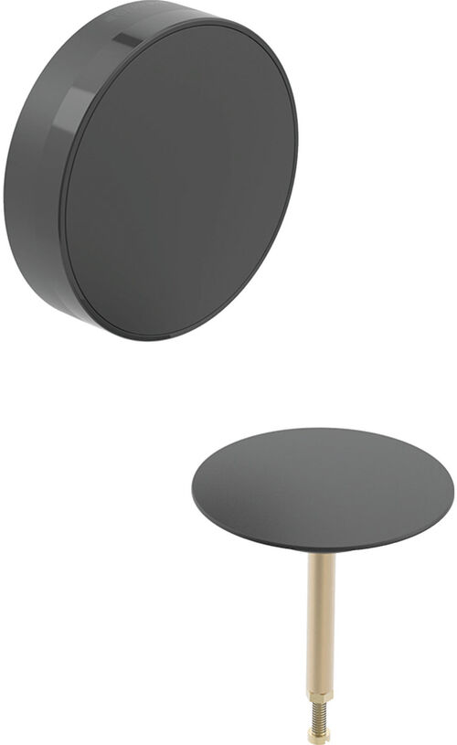 Set di collegamento al troppopieno Geberit Split Nero opaco