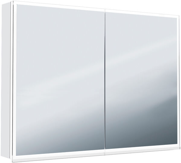 Armadio a specchio Alterna quattro luci LED plus, larghezza 98 cm (50/50), 31,4 W, altezza 73,6 cm image number 0