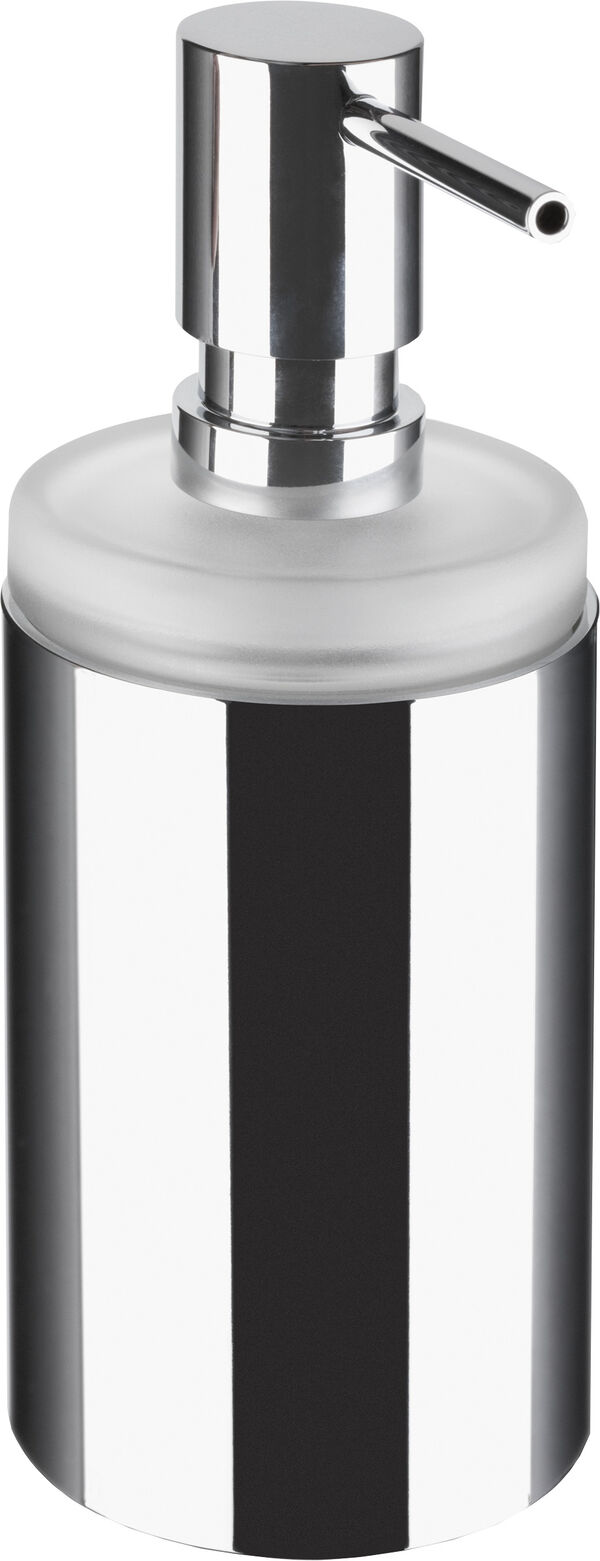 Distributeur de savon Hewi System 162 Chromé Distributeur de savon verre satiné image number 0