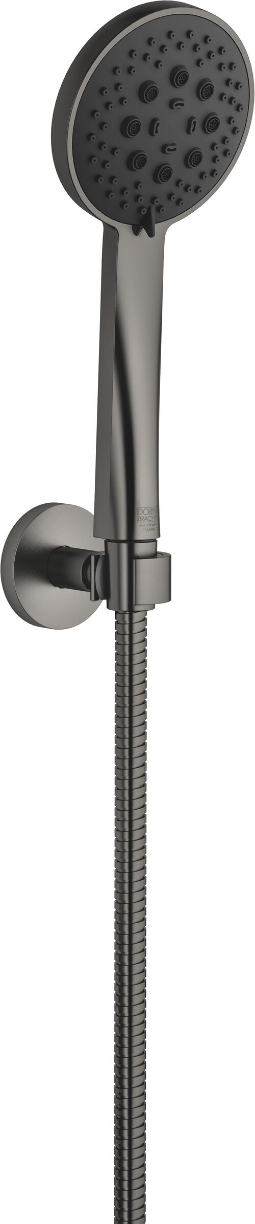 Guarnizione da doccia a mano Dornbracht dark platino opaco