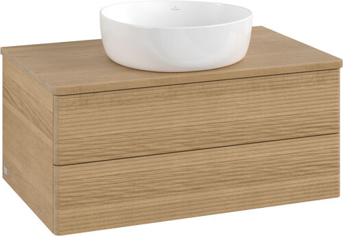 Waschtischmöbel Villeroy & Boch Antao honey oak