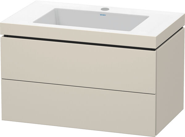 Combinaison de lavabo Duravit Vero Air Taupe image number 0