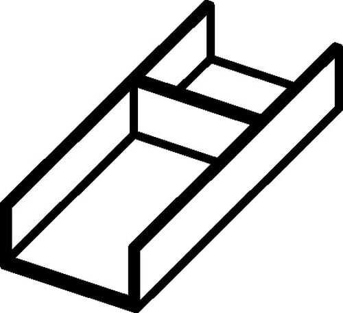 Inserto cassetto Fraefel Woodbox nero