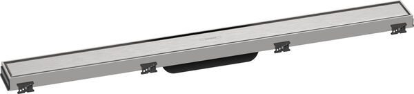 Hansgrohe RainDrain Match, Set canale doccia 80 cm, coperchio di design, flangia per il montaggio image number 0